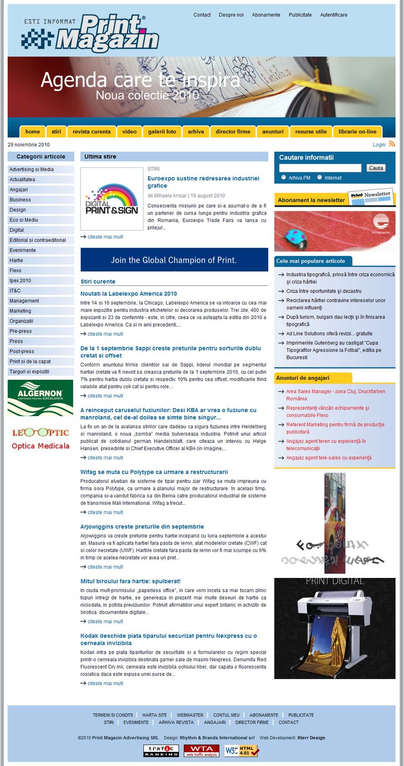Print Magazin Homepage